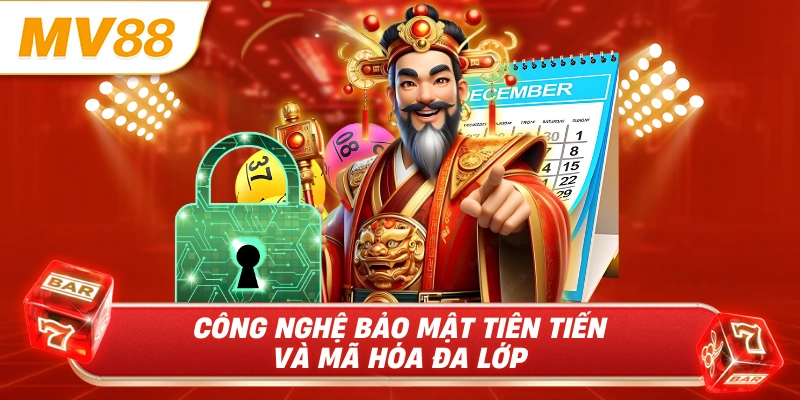 Công nghệ bảo mật tiên tiến và mã hóa đa lớp