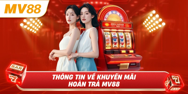 Thông tin về khuyến mãi hoàn trả MV88